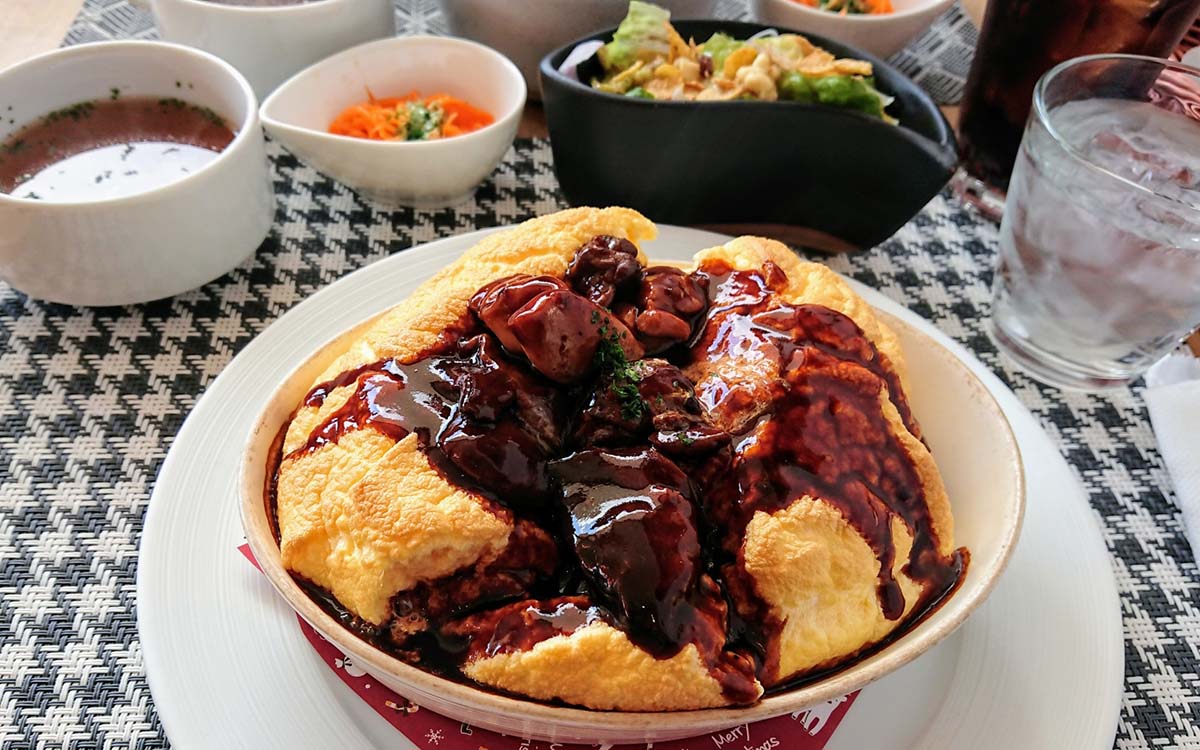 オムライスセットの画像